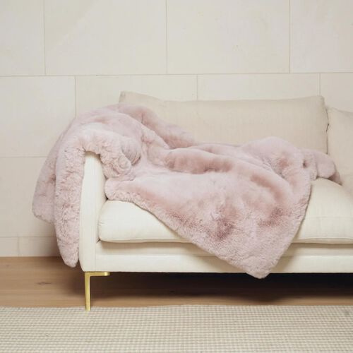 Home Lab Vegan Fur Throw - Big Bear 130 x 150cm